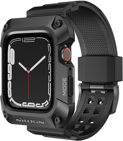 Picture of NILLKIN ETUI DYNAGUARD WRISTBAND APPLE WATCH 45mm/7/8, BLACK / CZARNY