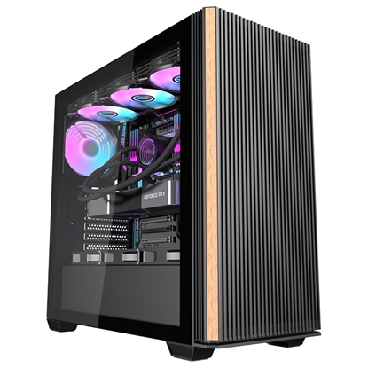 Изображение Obudowa Darkflash DS900WS ARGB czarna + 4 wentylatory