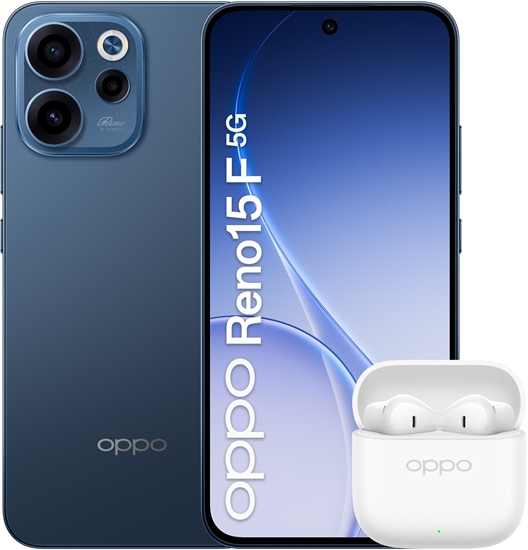 Picture of OPPO Reno15 F 5G Twilight Black Box 16,7 cm (6.57") Dual SIM Android 16.0 USB Type-C 8 GB 256 GB 6500 mAh Czarny