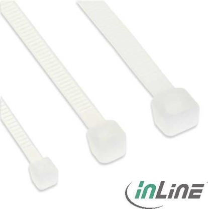 Attēls no Organizer InLine Opaska zaciskowa Biay 10 sztuk  (ZUUV030)