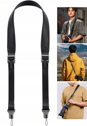 Attēls no Pasek Na Szyj Rami Anti-tangle U-snap Do 60kg Na Aparat Dslr Ulanzi Css1 / Sku: B194 / Czarny