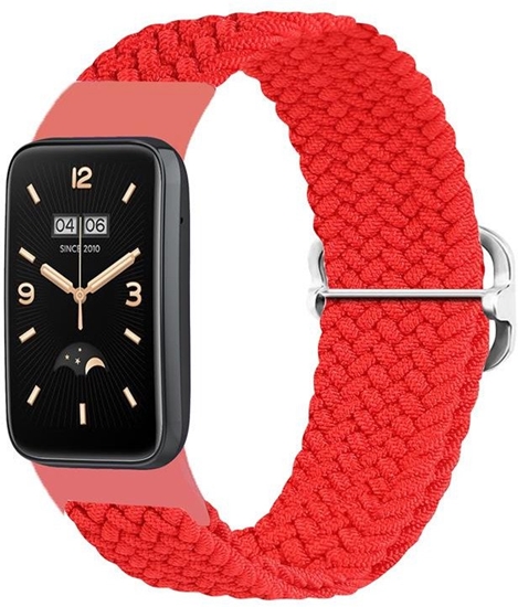 Picture of Pasek Pleciony Mi Band 7 Pro / M7 Pro (3), RED / CZERWONY