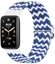 Picture of Pasek Pleciony Mi Band 7 Pro / M7 Pro (7), BLUE AND WHITE / NIEBIESKO-BIAY