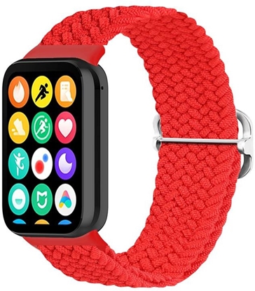 Picture of Pasek Pleciony Mi Band 8 Pro / M8 Pro (4), RED / CZERWONY