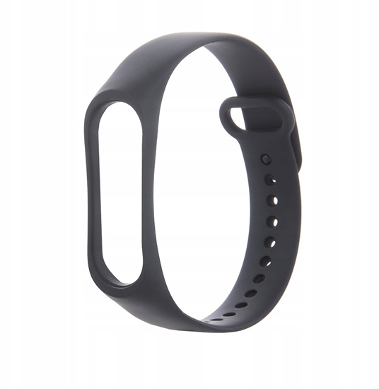 Picture of Pasek silikonowy do Xiaomi Mi Band 7 czarny