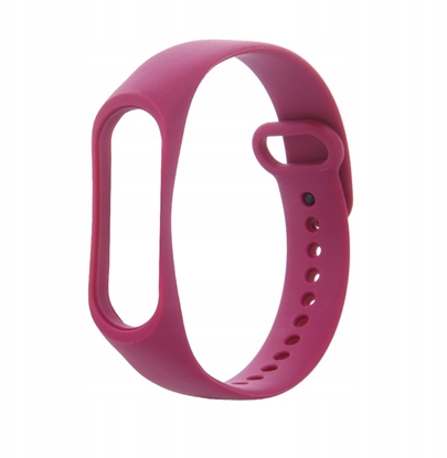 Picture of Pasek silikonowy do Xiaomi Mi Band 8 malinowy