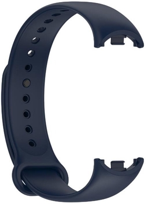Picture of Pasek Silikonowy Mi Band 9 / M9 / 8 / M8 (12), NAVY / GRANATOWY