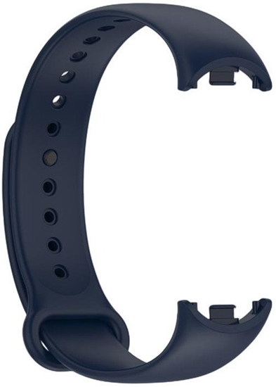 Picture of Pasek Silikonowy Mi Band 9 / M9 / 8 / M8 (12), NAVY / GRANATOWY