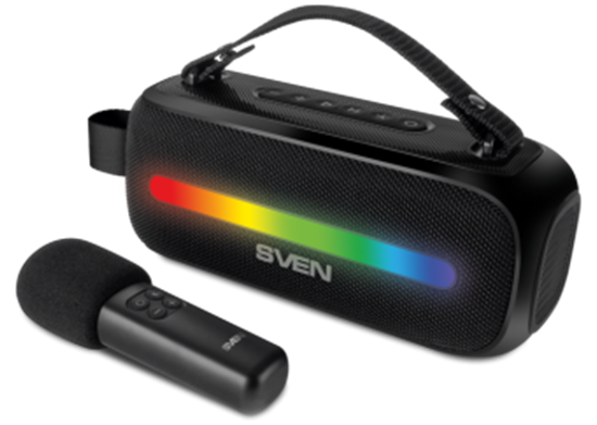 Picture of Pārnēsājams skaļrunis Sven PS-255 Black with Microphone