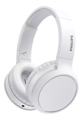 Attēls no Philips 5000 series TAH5205WT/00 headphones/headset Wireless Head-band Music USB Type-C Bluetooth White