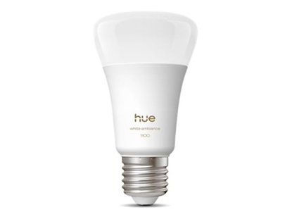 Picture of Philips Hue WA 1100 A60 1P EU | E27 | 8.1 W | Warm to cool white light | Bluetooth and Zigbee
