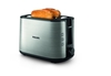 Picture of Philips Viva Collection HD2650/90 toaster 8 2 slice(s) 950 W Black, Stainless steel