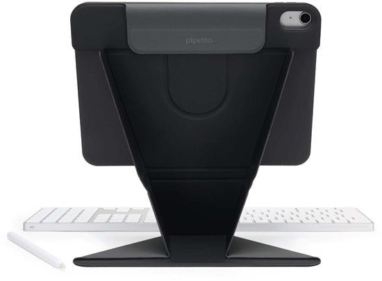 Picture of Pipetto Origami No6 Stand case, black - iPad 10.9" (2022)