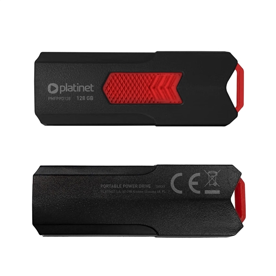 Изображение PLATINET PORTABLE POWER DRIVE USB 3.2 UP TO 150MB/s 128GB BLACK [46154]