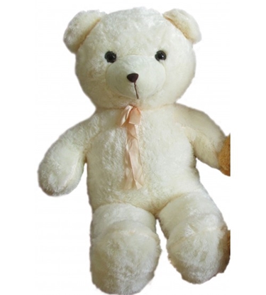 Attēls no Plīša lielais lācīs 140 cm ( M3333) baltais 143570-1