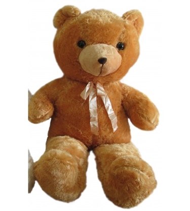 Attēls no Plīša lielais lācīs 140 cm ( M3333) brunais 143570-2