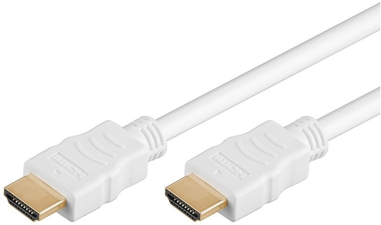 Picture of PremiumCord HDMI High Speed + Ethernet kabel, biay, zocone zcza, 5m