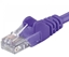 Attēls no PremiumCord Patch kabel UTP RJ45-RJ45 CAT6 5m purpurowy