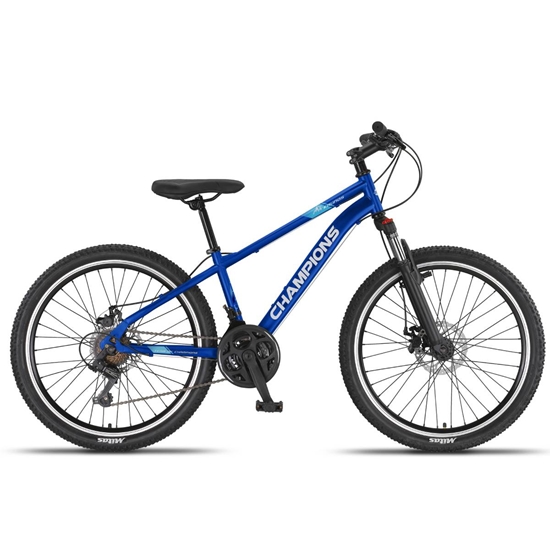 Picture of Pusaudžu velosipēds Champions 24 Kaunos DB D.Blue (Rata izmērs: 24 Rāmja izmērs: 13 )