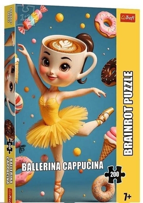 Изображение Puzzle 200 BrainRots Ballerina Cappuccina