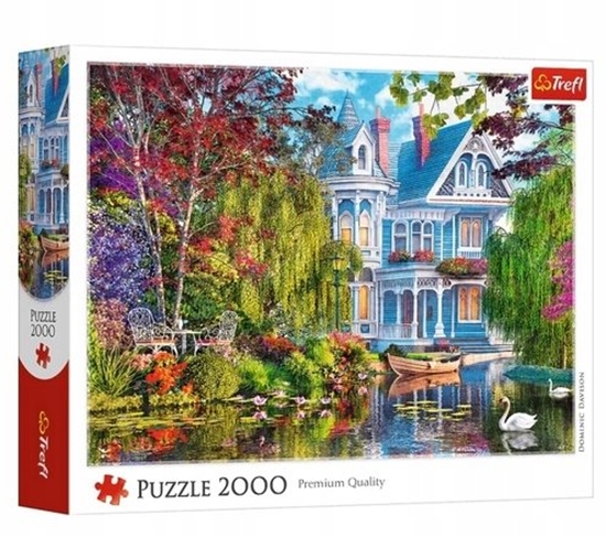 Изображение PUZZLE 2000 Dom nad jeziorem 27129