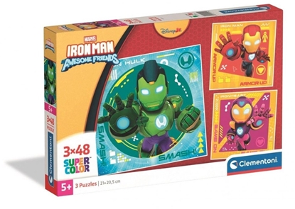 Picture of Puzzle 3x48 Iron Man And His Awesome Friends