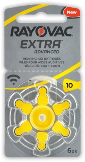 Изображение Rayovac Bateria Extra Advanced DA-10 6 szt.