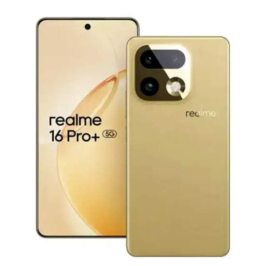 Picture of Realme 16 Pro Plus 5G Smartphone 8GB / 256GB Master Gold