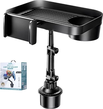 Picture of Remax UCHWYT SAM REMAX RM-C48 Z UCHWYTEM NA KUBEK CUP HOLDER BLACK