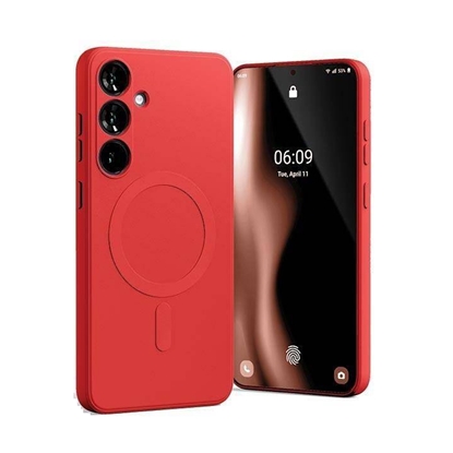 Picture of Riff Mag cover Silikona maks priekš Samsung Galaxy A57 5G A576 Red