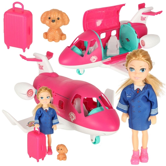 Picture of RoGer Doll Flight Attendant Accessories Set