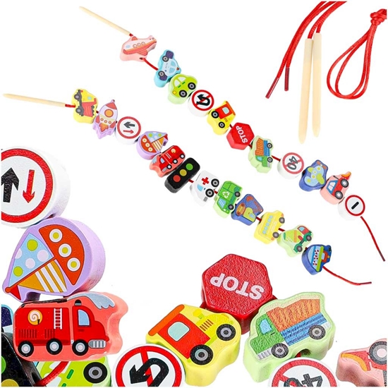 Picture of RoGer Educational Wooden Toy Set City