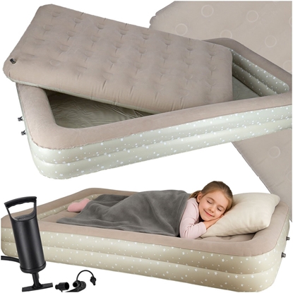 Изображение RoGer Inflatable Kids Sleeping Mattress 140×90×20cm