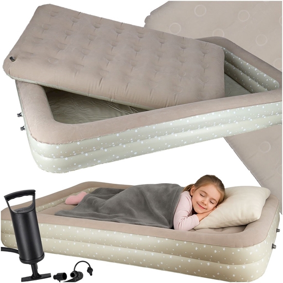 Picture of RoGer Inflatable Kids Sleeping Mattress 140×90×20cm