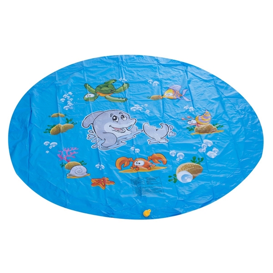 Изображение RoGer Inflatable Kids Splash Play Pool With Fountain 170cm