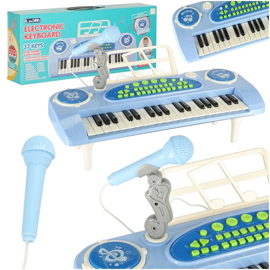 Изображение RoGer Kids Interactive Piano Blue