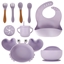Attēls no RoGer Silicone Dishes Set 9 pcs.