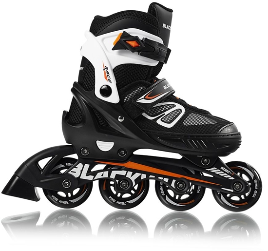 Изображение Rolki Blackwheels regulowane Sonic Orange-black r. 32-35