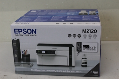 Picture of SALE OUT. Epson | Multifunction compact printer | EcoTank M2120 | Inkjet | Mono | A4 | Wi-Fi | White | DAMAGED PACKAGING
