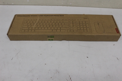 Picture of SALE OUT. Lenovo Essential Wireless Combo Keyboard & Mouse Gen2 Black-Lithuanian | Lenovo Essential Wireless Combo Keyboard & Mouse Gen2 | Keyboard and Mouse Set | Wireless | Mouse included | Lithuanian | DAMAGED SEAL | Black