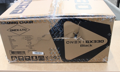 Attēls no SALE OUT. Onex PVC; Nylon caster; Metal | Onex | Gaming chairs | GX330 Series | Black | DAMAGED PACKAGING
