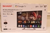 Picture of SALE OUT. Sharp 43HR7265E 43" (108cm) QLED 144Hz 4K Ultra HD Google TV, Dolby Vision IQ, Dolby Atmos, Central Stand | Sharp 43HR7265E | 43 | Smart TV | Google TV | Black | DAMAGED PACKAGING