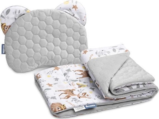 Picture of Sensillo Komplet do wózka Velvet Biay Lena Przygoda