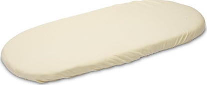 Attēls no Sensillo PRZECIERADO JERSEY DO WÓZKA KREMOWY 35X75