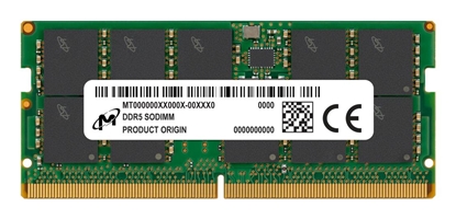 Attēls no Server Memory Module|MICRON|DDR5|16GB|ECC|5600 MHz|CL 46|1.1 V|MTC10C1084S1TC56BR