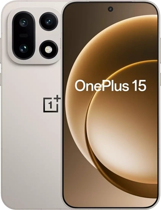 Picture of Smartfon OnePlus 15 5G Dual Sim 16GB RAM 512GB - Sand Storm
