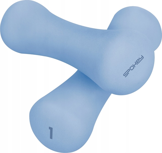 Picture of Spokey Hantle Bone neoprenowe 2 x 1 kg Niebieskie