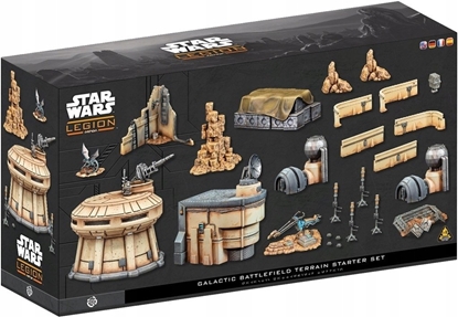 Attēls no Atomic Mass Games Star Wars Legion 2.0: Galactic Battlefield Terrain Starter Set