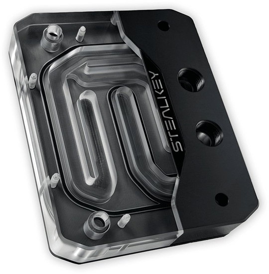 Изображение Stealkey Customs CenPro CPU-chodnica, AM5, D-RGB - akryl