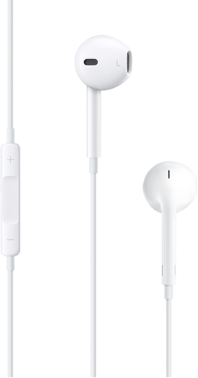 Picture of Suchawki Apple EarPods with Remote and Mic - Suchawki z mikrofonem - Suchawki douszne - przewodowe - wtyczka 3,5 mm - do 12.9" iPad Pro, 9.7" iPad Pro, iPad (3rd generation), iPad 1, 2, iPad Air